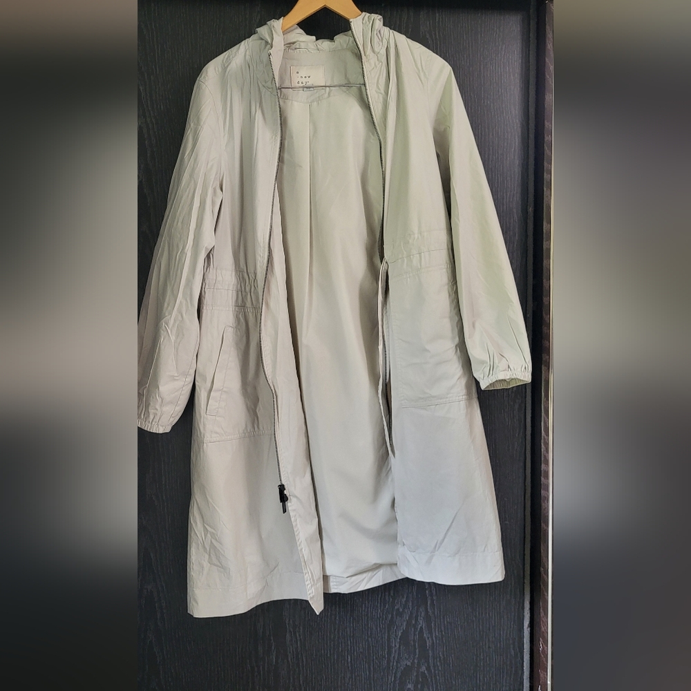 A New Day Elegant Gray Coat